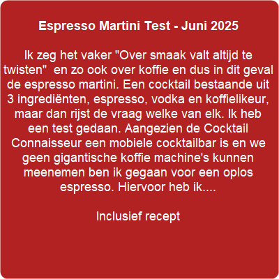 rum van de maand, cocktailbar huren, cocktailbar op locatie